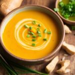 Butternut Squash Leek Soup