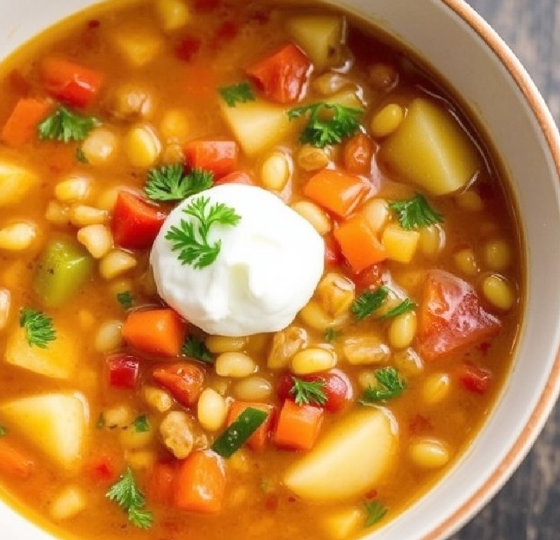 Cabbage Lentil Soup