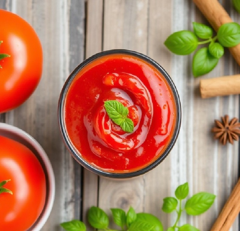 Homemade Tomato Ketchup Recipe