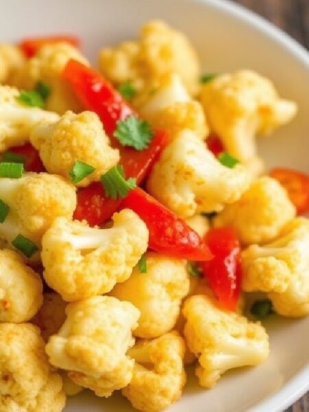 Sautéed Cauliflower and Paprika