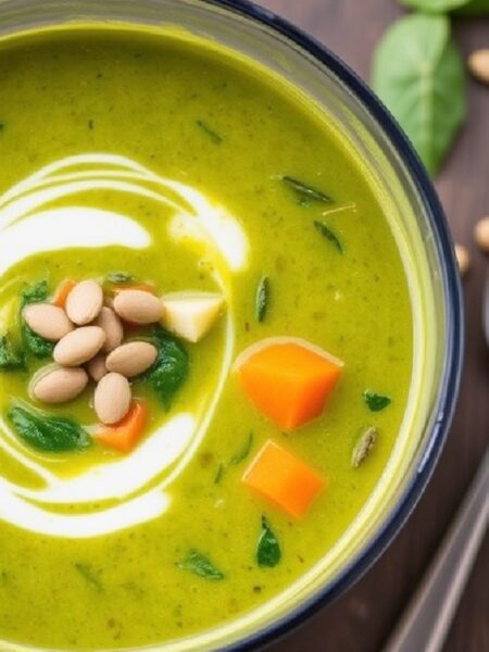 Spinach Vegetable Soup