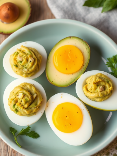 Avocado Deviled Eggs Recipe