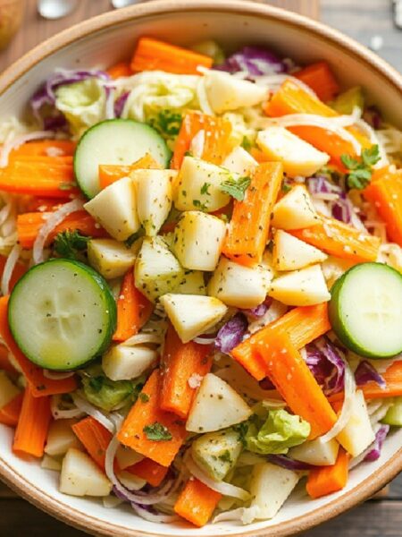 Cabbage and Carrot Salad