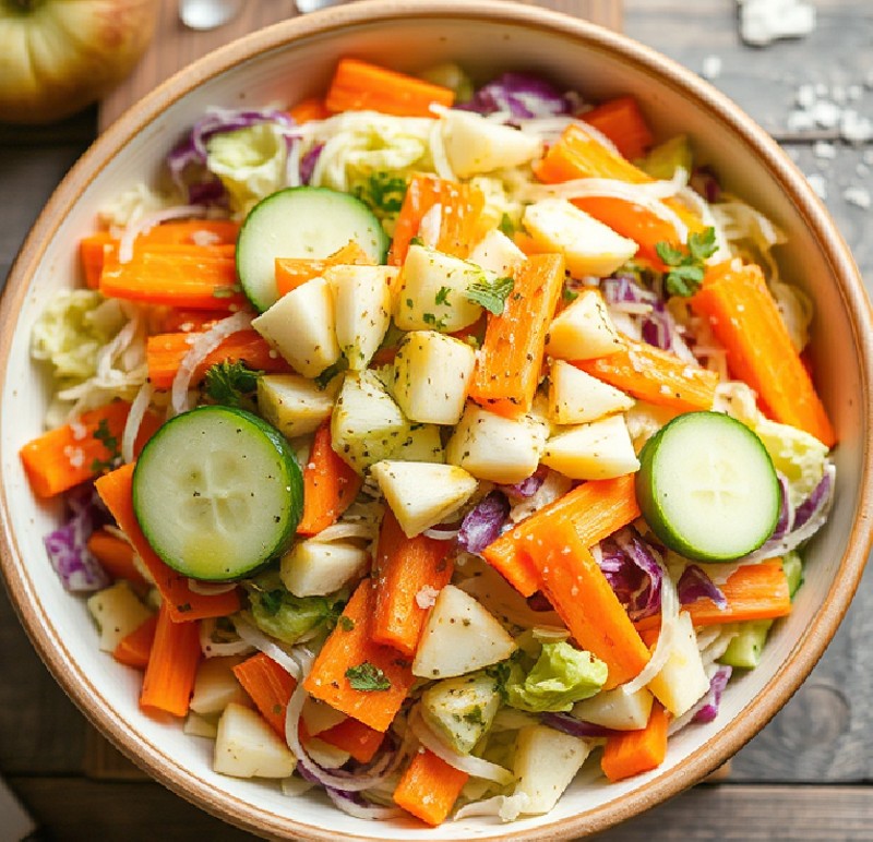 Cabbage and Carrot Salad