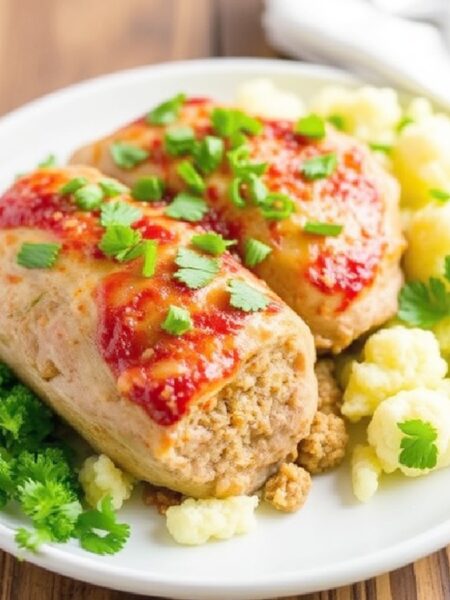 Cauliflower Meatloaf Recipe