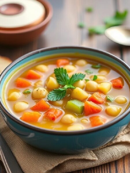 Chickpea Vegetable Soup