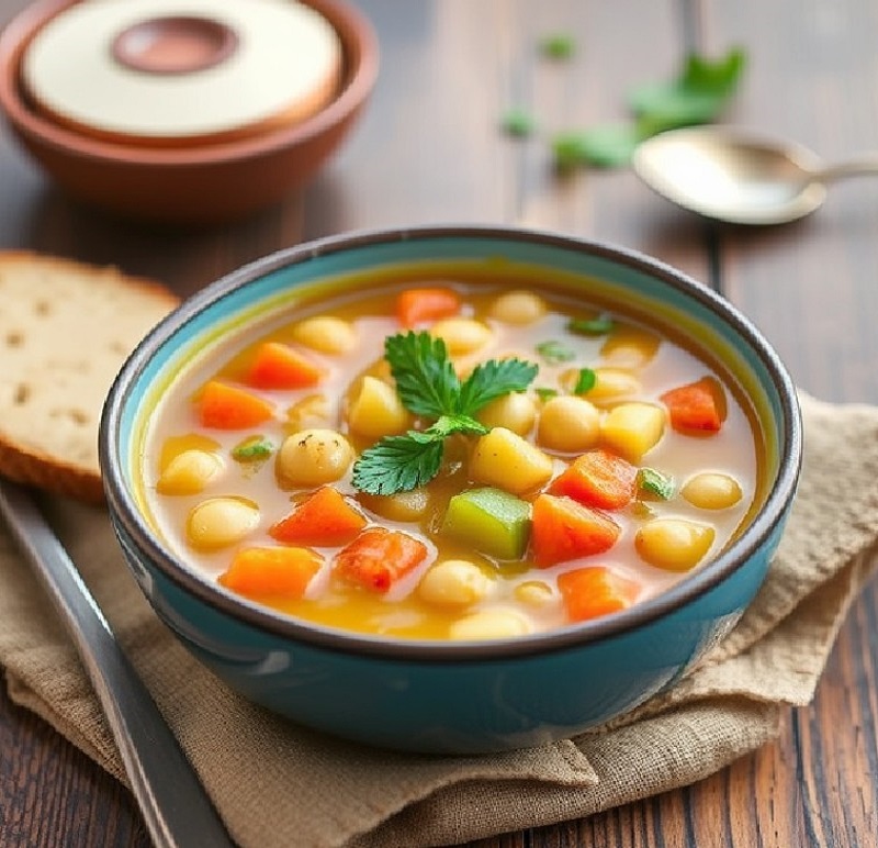 Chickpea Vegetable Soup