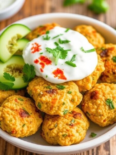 Chickpea and Herb Veggie Nuggets