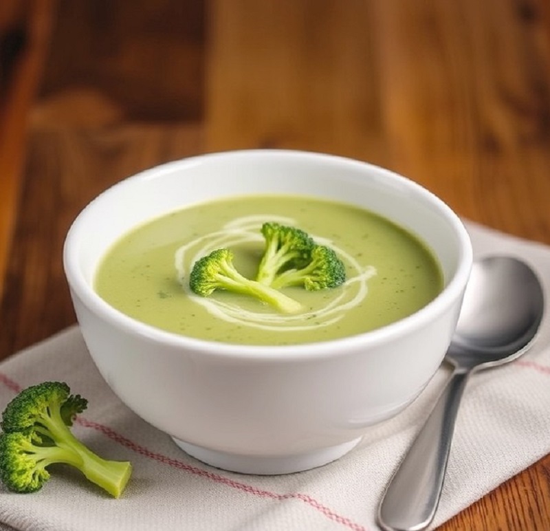 Creamy Broccoli Celery Soup