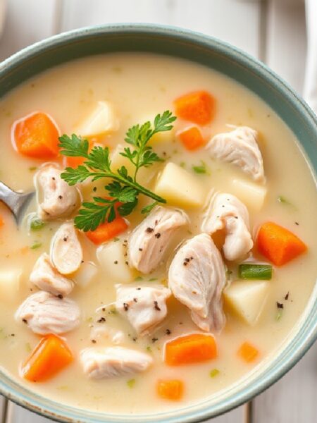 Creamy Chicken Soup Recipe