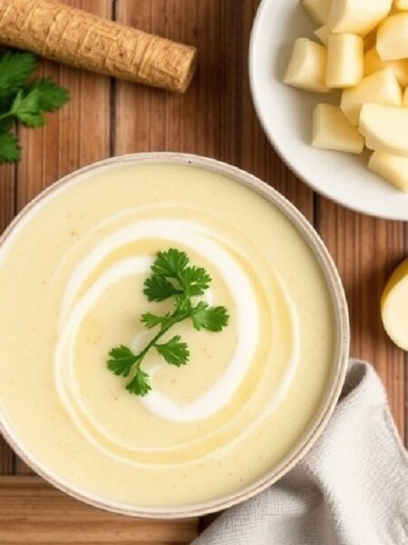 Creamy Parsnip Soup Recipe