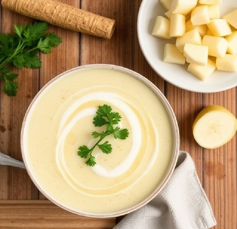 Creamy Parsnip Soup Recipe