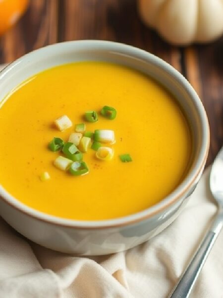 Creamy Pumpkin Soup Recipe