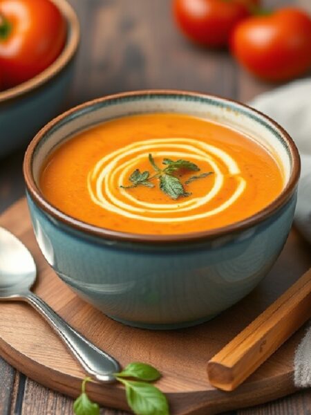 Creamy Roasted Tomato Soup