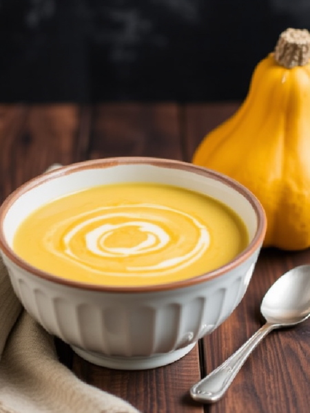 Creamy Squash and Vegetable Soup