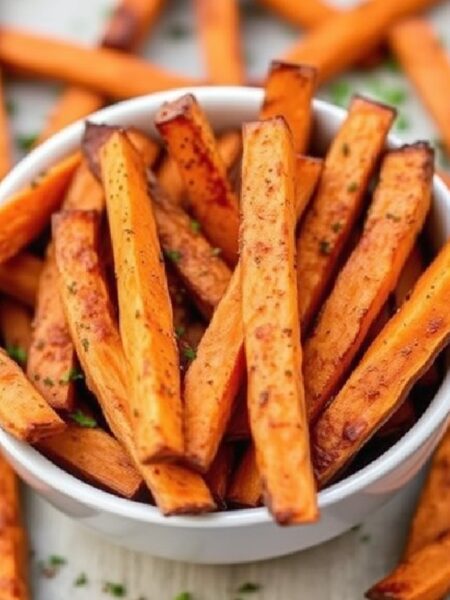 Crispy Roasted Sweet Potato Fries