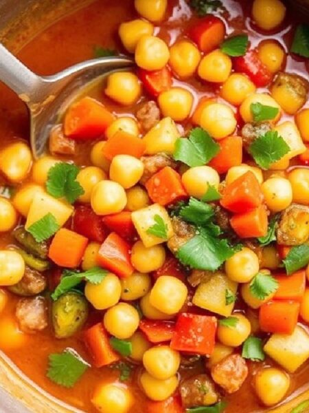 Easy Chickpea Vegetable Recipe