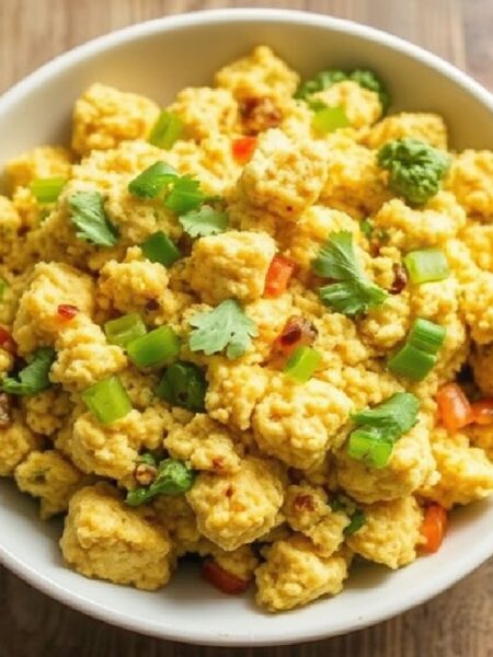 Fluffy Tofu Scramble