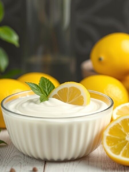 Easy Lemon Cream Dessert