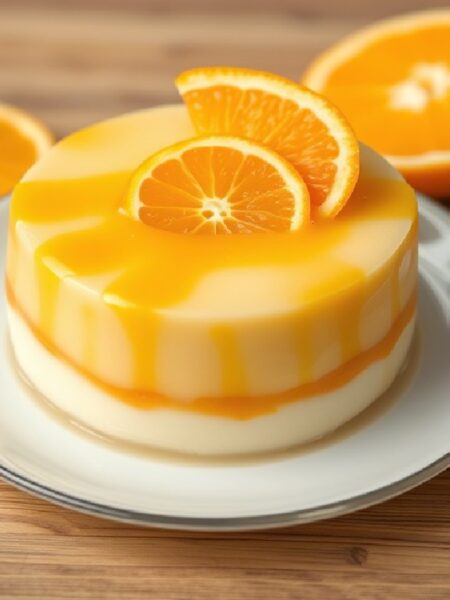 Orange Panna Cotta