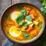 Vegetable Egg Drop Soup