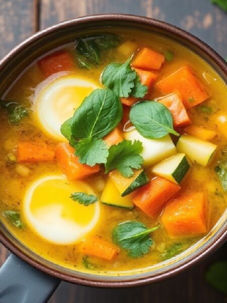 Vegetable Egg Drop Soup