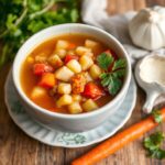 Vegetable Minestrone Soup