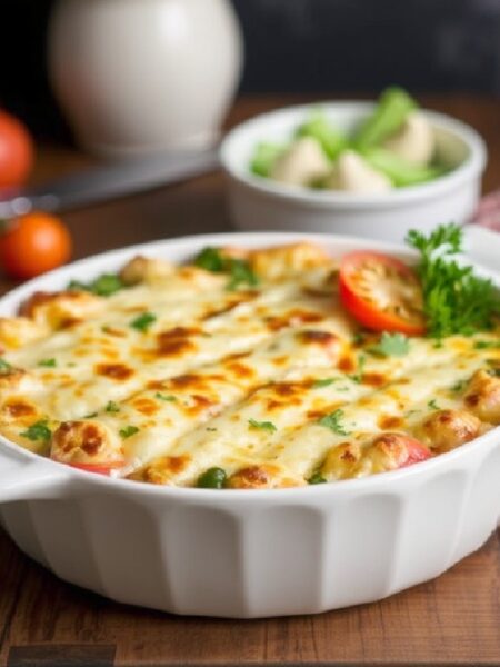 Vegetable and Cheese Bake