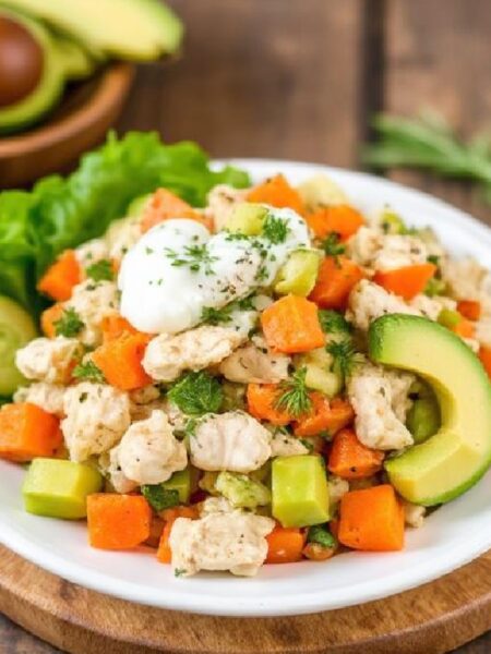 Avocado Chicken Salad Recipe