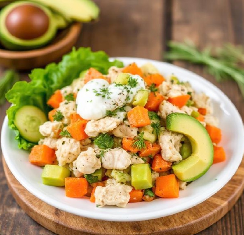 Avocado Chicken Salad Recipe