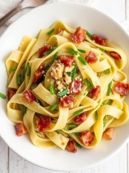 Bacon & Savoy Cabbage Pasta