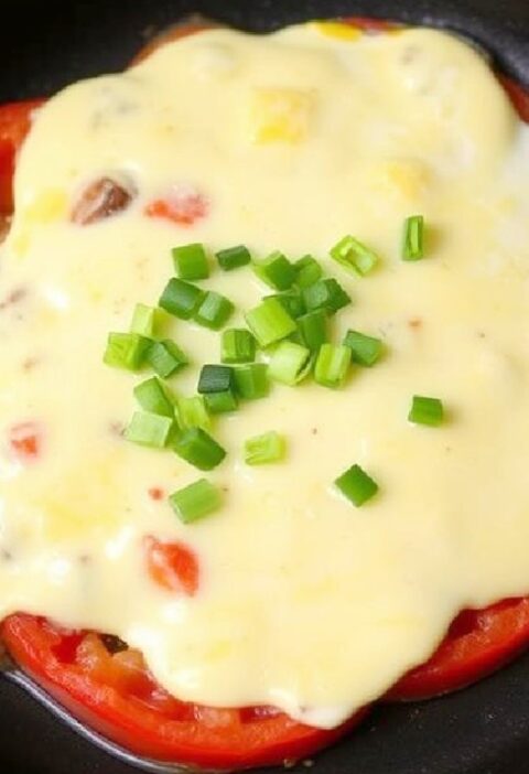 Breakfast Tomatoes Cheese Recipe