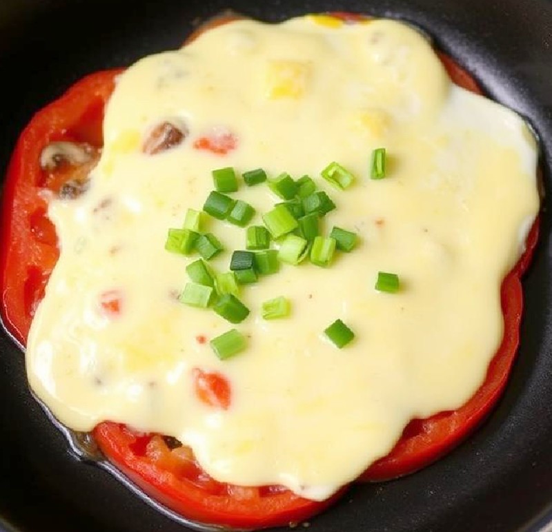 Breakfast Tomatoes Cheese Recipe