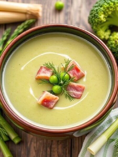 Broccoli Asparagus Soup