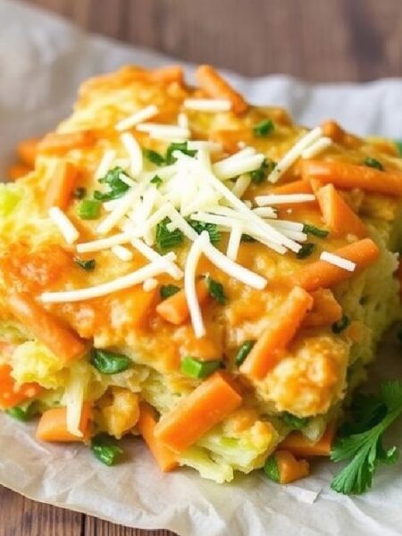 Cheesy Cabbage Bake