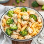 Cheesy Chicken Broccoli Pasta