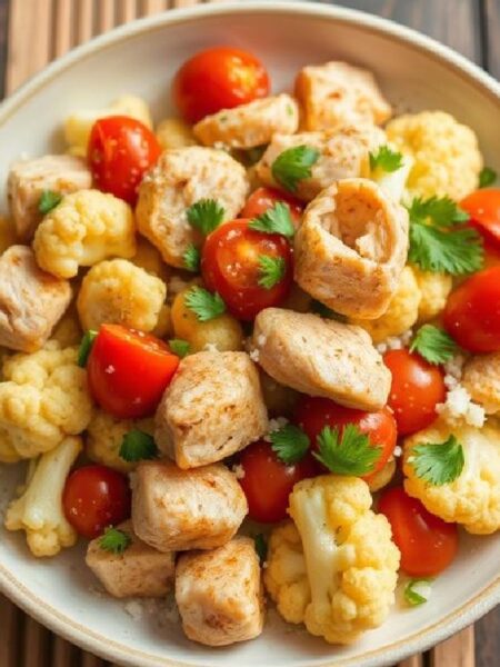 Chicken and Cauliflower Stir-Fry Recipe