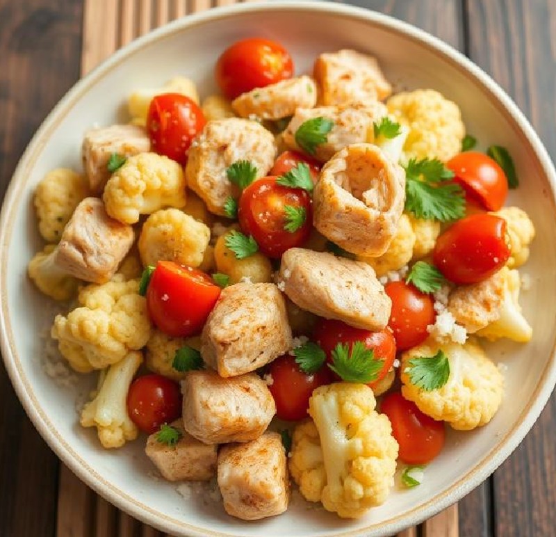 Chicken and Cauliflower Stir-Fry Recipe