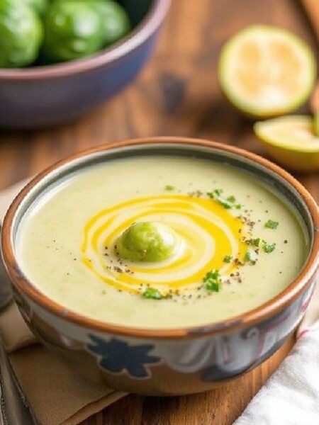 Cream of Brussels Sprout Soup