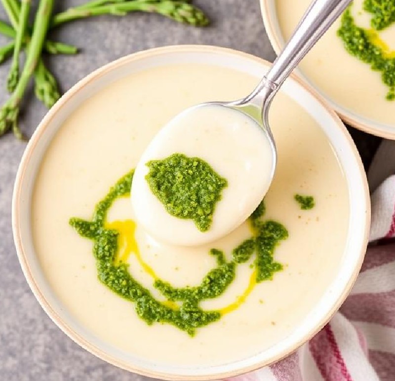 Creamy Asparagus-Potato Soup