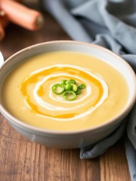 Creamy Carrot and Leek Soup