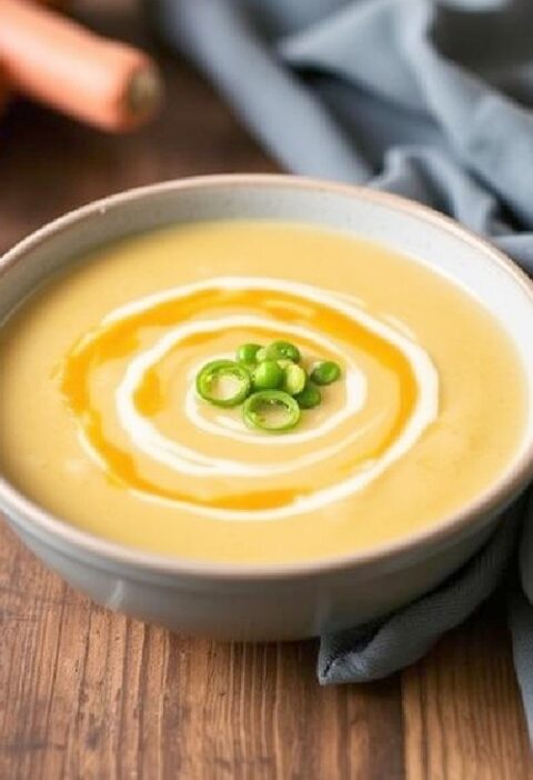 Creamy Carrot and Leek Soup