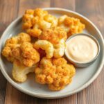 Crispy Cauliflower Fritters