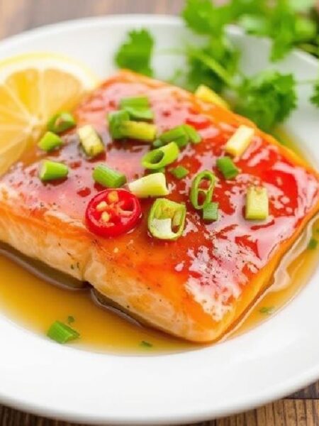 Honey Glazed Salmon Recipe