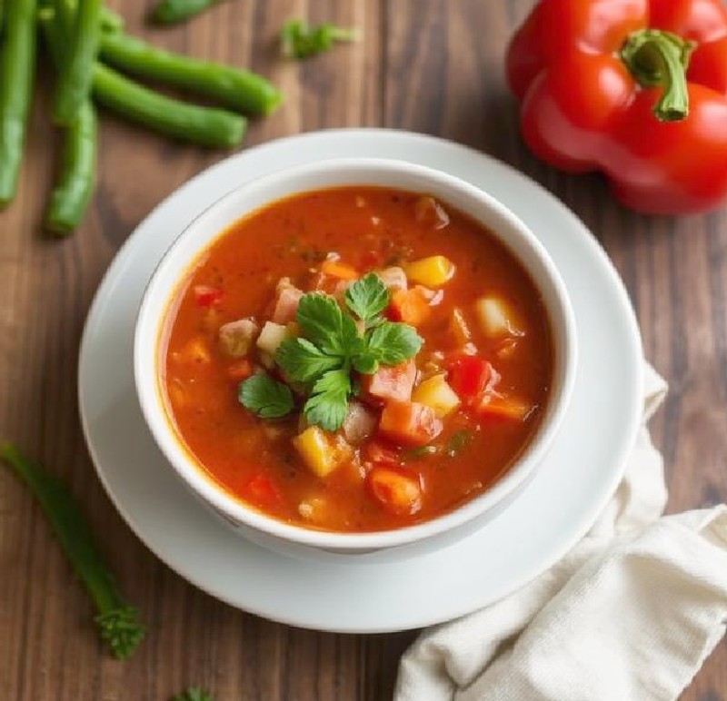 Red Bell Pepper Soup