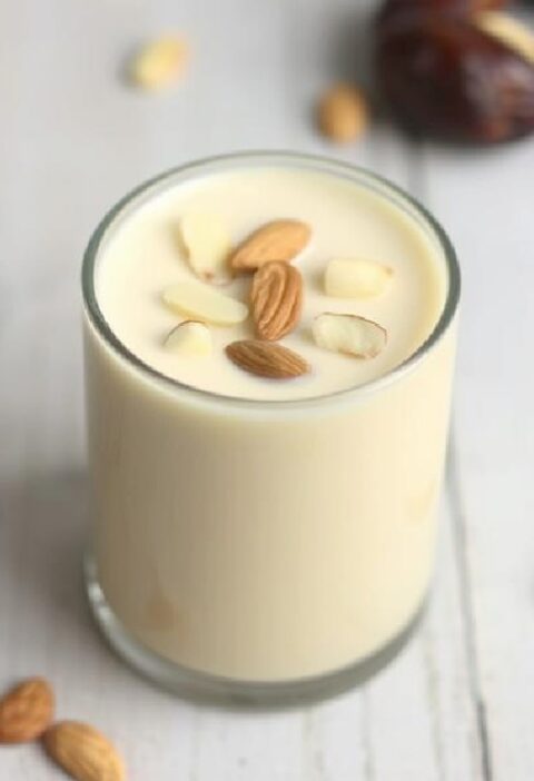 Saffron Almond Milk