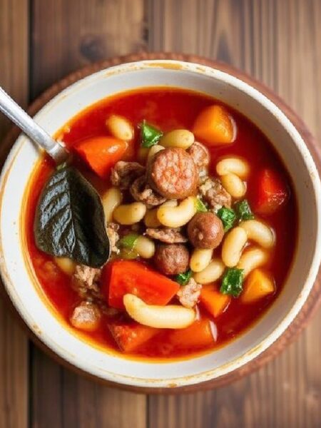 Spicy Italian Sausage Soup