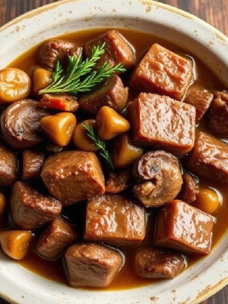 Venison and Chestnut Stew Recipe