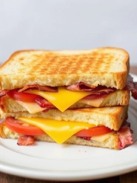 Bacon Grilled Cheese Sandwich