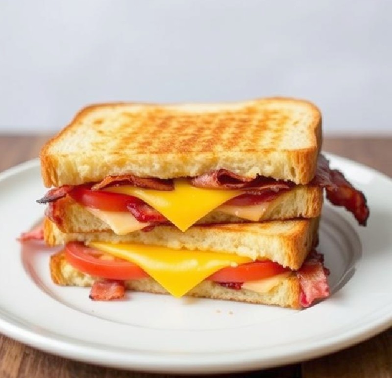 Bacon Grilled Cheese Sandwich